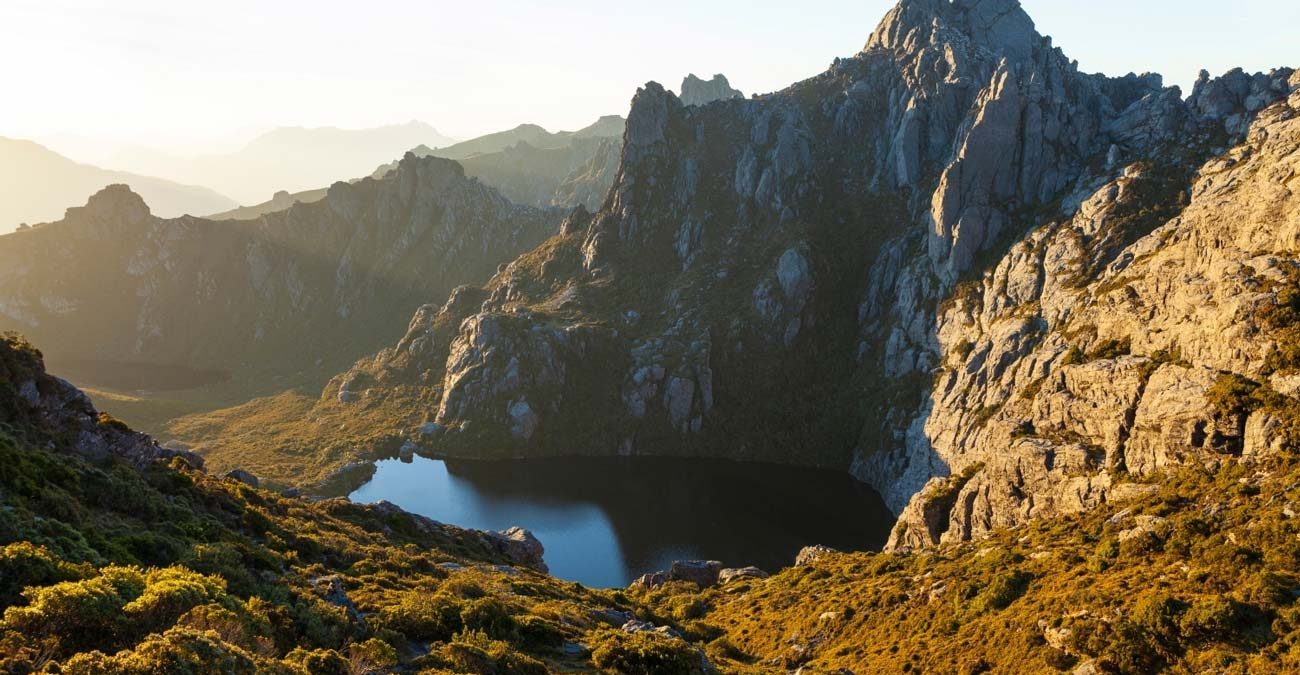 Square lake Tasmania