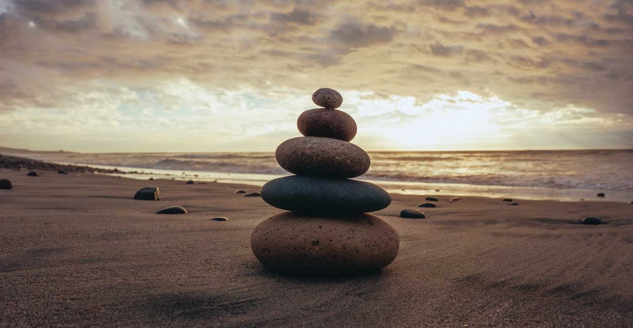 zen stacked rocks