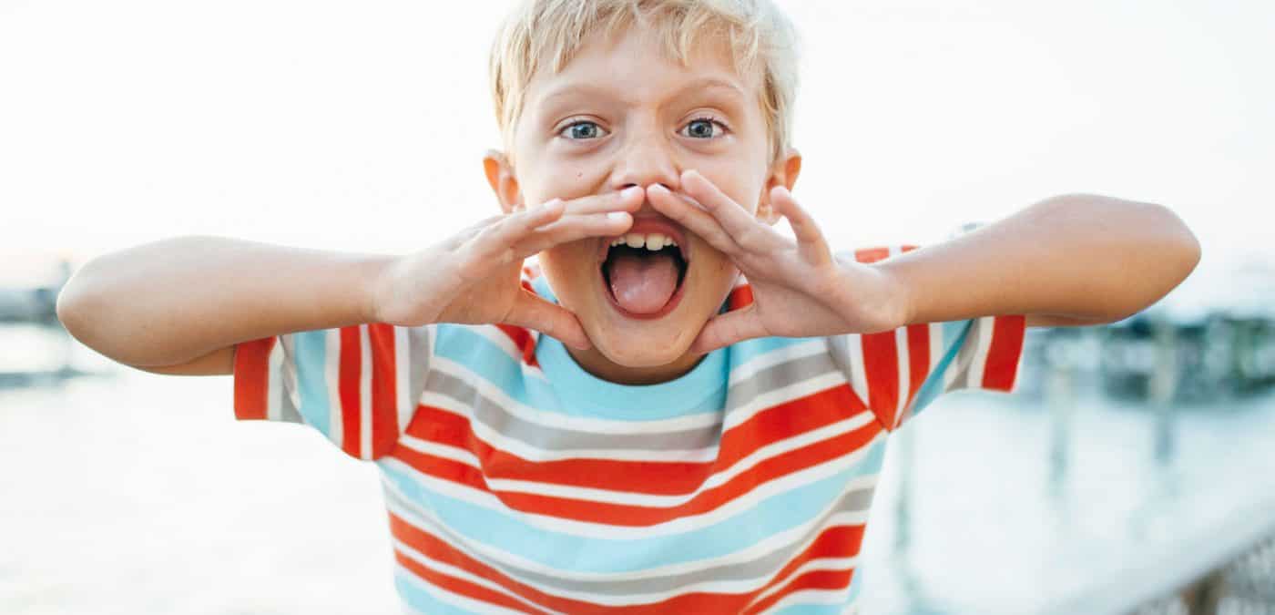 shouting kid