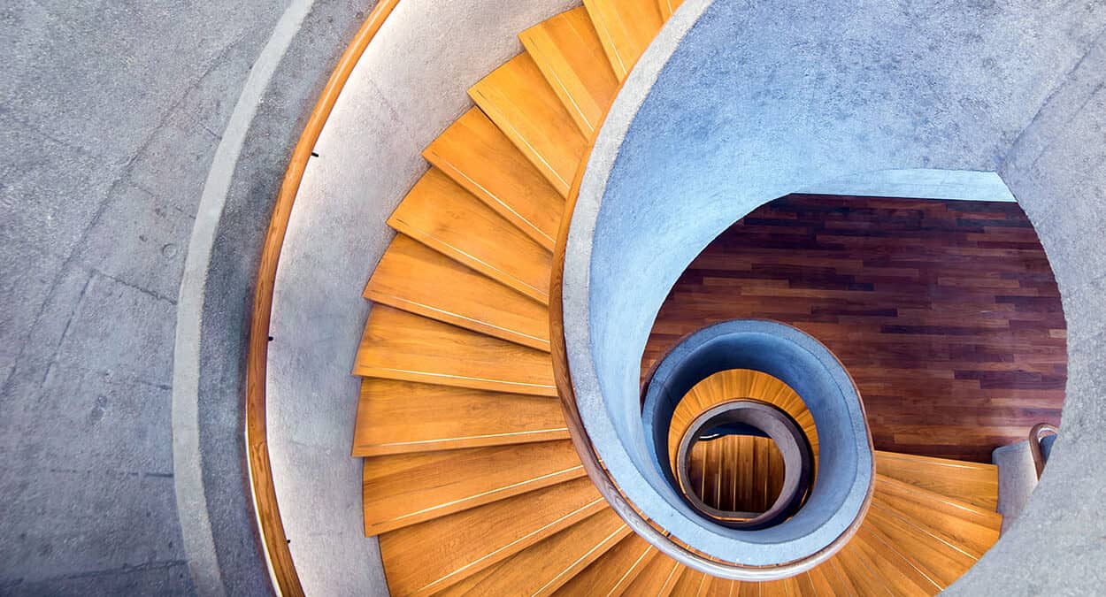 spiral staircase